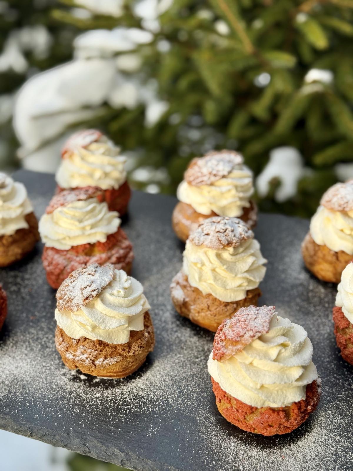 Vastlapuff kohupiimakreemiga