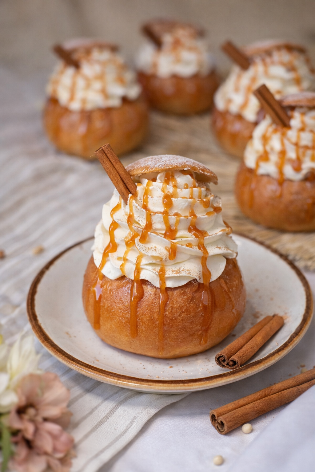 Vastlakukkel ahjuõuna täidisega